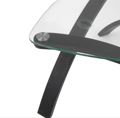 Стол журнальный Гурон 3 черный матовый 