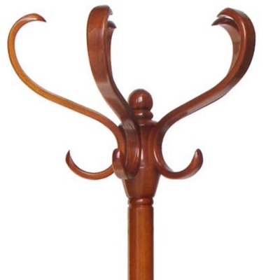 Вешалка напольная В 2Н средне-коричневый 