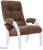 Кресло для отдыха Модель 61 Verona Brown сливочный 