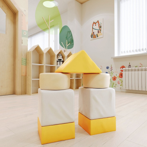 Мягкий конструктор Универсальный набор Romana ДМФ-МК-13.90.22 Pastel