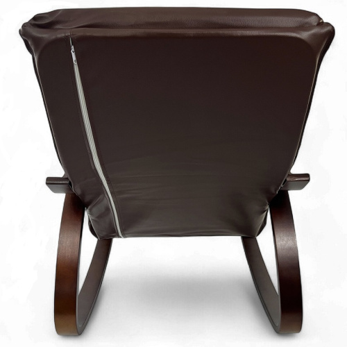 Кресло-качалка Calviano Comfort 1 коричневое PU