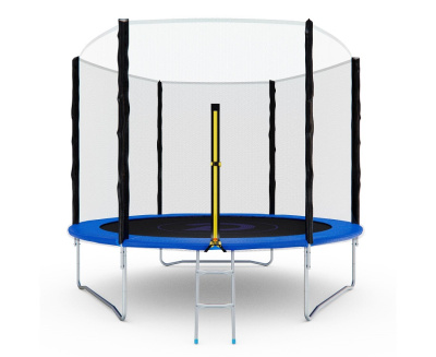Батут с сеткой DFC PELPO 10ft с лестницей BLUE