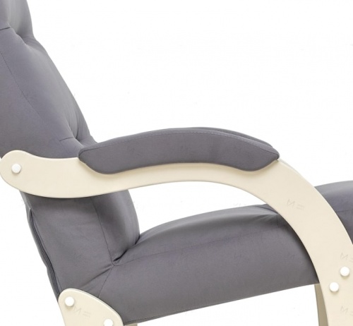 Кресло-качалка Leset Дэми слоновая кость ткань V 32