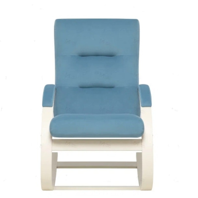 Кресло-качалка Leset Милано слоновая кость Velur V47