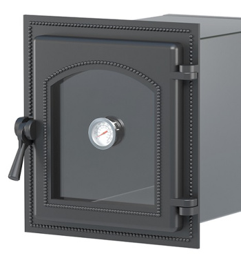 Духовой шкаф ВЕЗУВИЙ 270 с термометром (Антрацит)