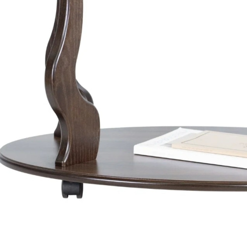 Стол журнальный Берже 3С темно-коричневый 