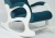 Кресло-качалка Бастион 2 арт. Bahama lagoon белые ноги