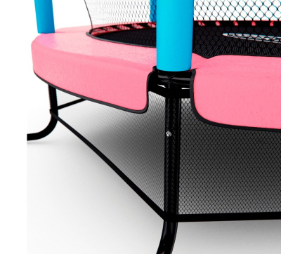 Батут детский DFC SMRKIDS 55 с сеткой PINK