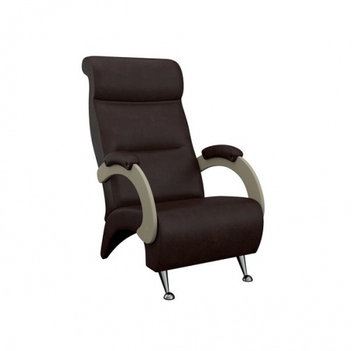 Кресло для отдыха Модель 9-Д Real Lite DK Brown серый ясень 