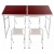 Комплект складной мебели Sabriasport 901004 коричневый