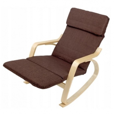 Кресло-качалка Calviano Relax 1103 коричневый