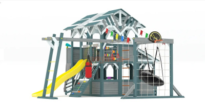 Детский спортивный комплекс для дачи Савушка PlayHouse-4