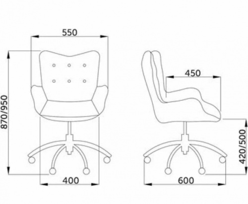 Кресло BELLA БЕЛЛА velvet бежевый 