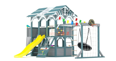 Детский спортивный комплекс для дачи Савушка PlayHouse-3