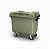 Мусорный контейнер 660 л (зеленый)