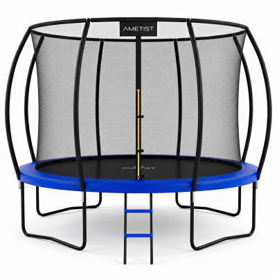 Батут AMETIST PRO Inside D374-12FT Blue Orange