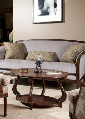 Стол журнальный Овация М Темно-коричневый 