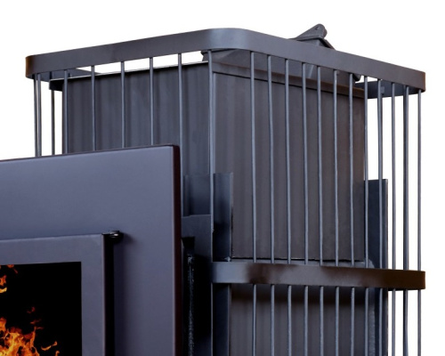 Печь банная ComfortProm Сталь 8мм закрытая 20 дверь со стеклом