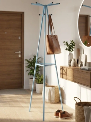 Вешалка напольная Галилео 217 голубой 