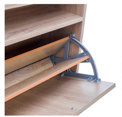 Обувница Leset Ройс 4 дуб сонома 