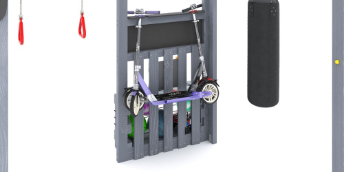 Детская площадка для дачи Савушка КУБ-2 Серый