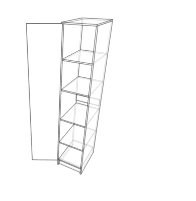 Шкаф СН-060.04 ДСП дуб экспрессив 