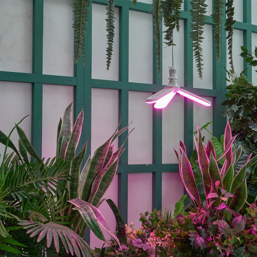 Светильник для растений Uniel LED-P65-24W/SPSB/E27/FR/P3 PLP32WH / UL-00007407