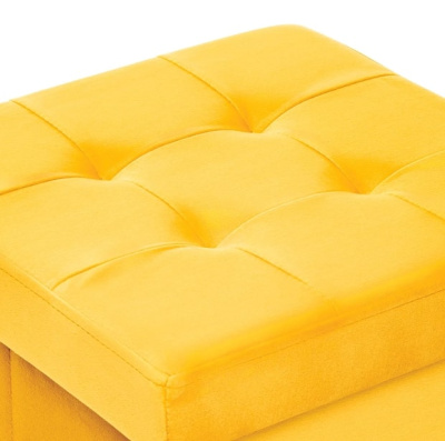 Пуф Leset Плуто складной желтый 