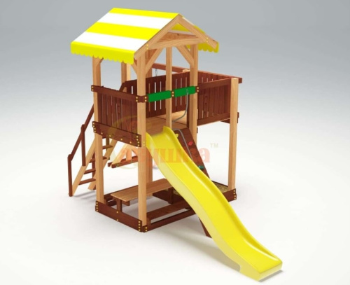 Детская спортивная площадка для дачи Савушка 4 Cезона 5