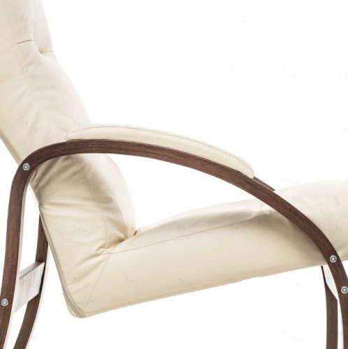 Кресло Leset Лион орех текстура Dundi 112 