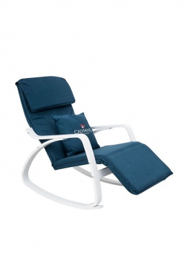 Кресло-качалка Calviano Comfort 1 синее