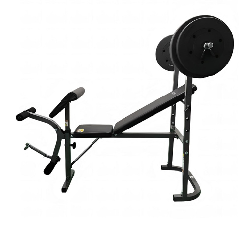 Скамья под штангу с опциями DFC GOZONE GZE-2201 со штангой