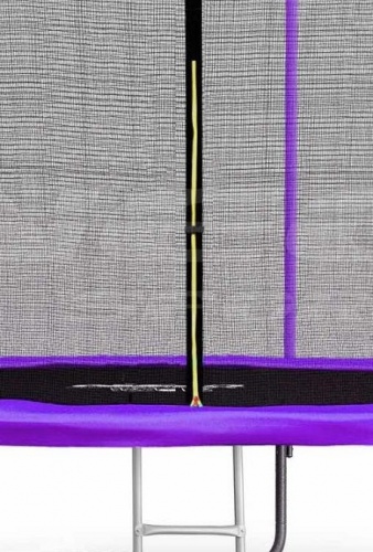 Батут Atlas Sport 312 см (10ft) внутренняя сетка и лестница PURPLE