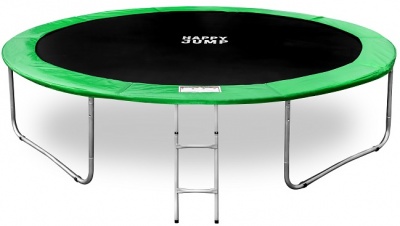 Батут Happy Jump 12ft-i PRO (374 см) с внутренней сеткой