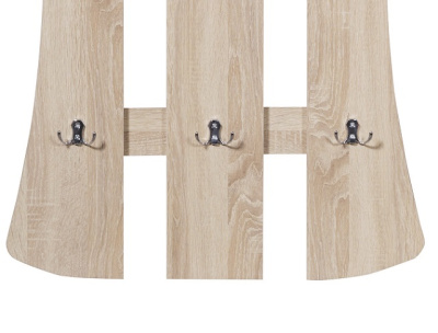 Вешалка НЮАНС-2 белый дуб сонома 