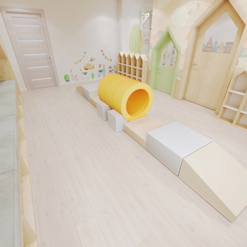 Мягкий спортивный модуль Червяк Pastel