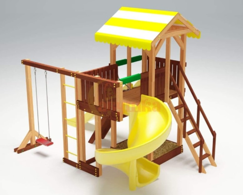 Детская спортивная площадка для дачи Савушка 4 Cезона 9
