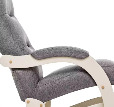 Кресло-маятник Leset Дэми слоновая кость Малмо 90