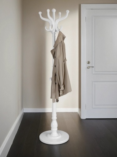 Вешалка напольная В 1Н белый 