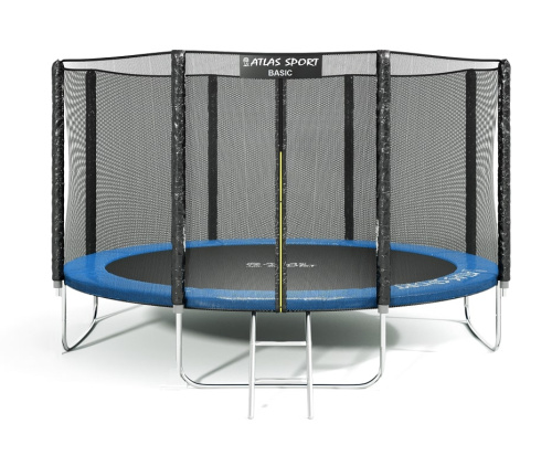 Батут Atlas Sport 374см 12ft BASIC BLUE