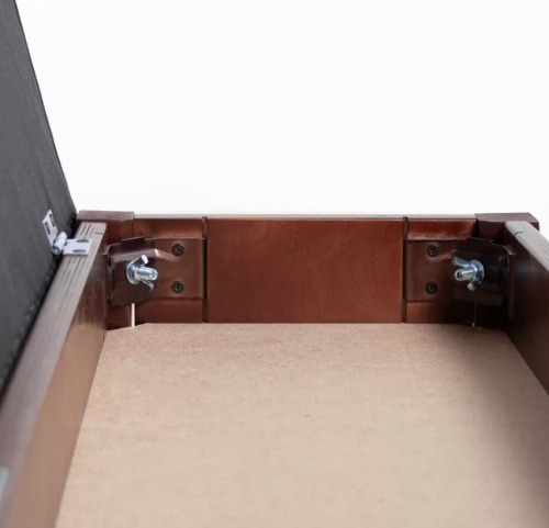 Банкетка Вивальди М коричневый полоса средне-коричневый 