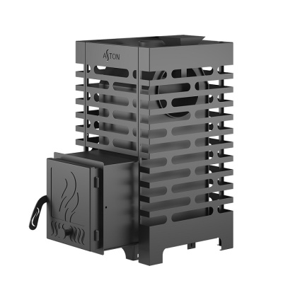 Печь для бани ASTON 16 с баком на трубе 50л (AISI 439)