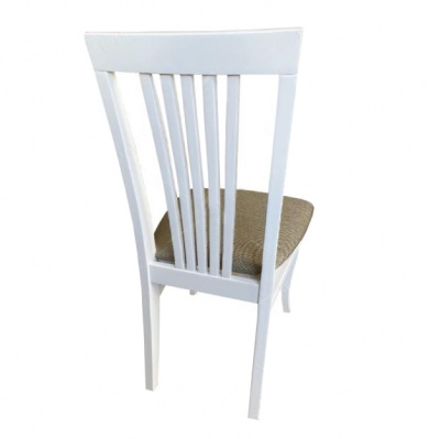 Стул МДК-99 Эмаль белая Жаккард ренди 160/1 