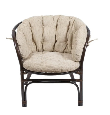 IND Комплект Багама с диваном овальный стол темно-коричневый 