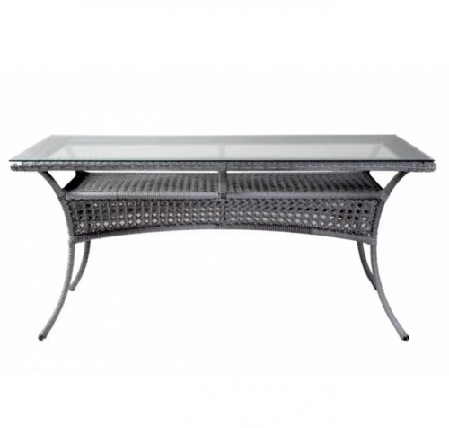 Стол обеденный 8 мест DECO 180х90 серый