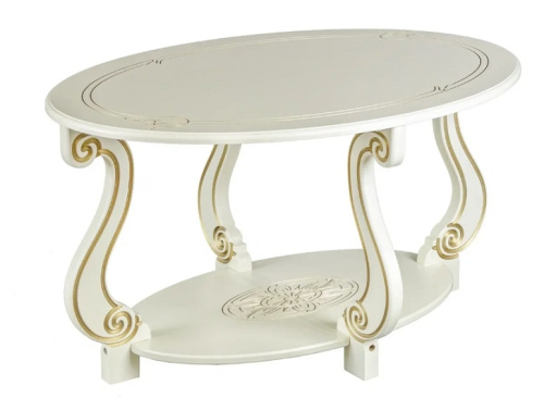 Стол журнальный Овация М Слоновая кость 