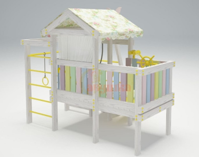 Спортивный комплекс для дачи Савушка Baby club 2