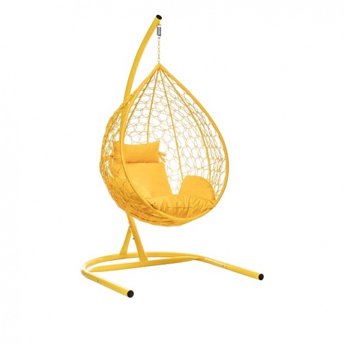 Подвесное кресло Leset Мале желтое 
