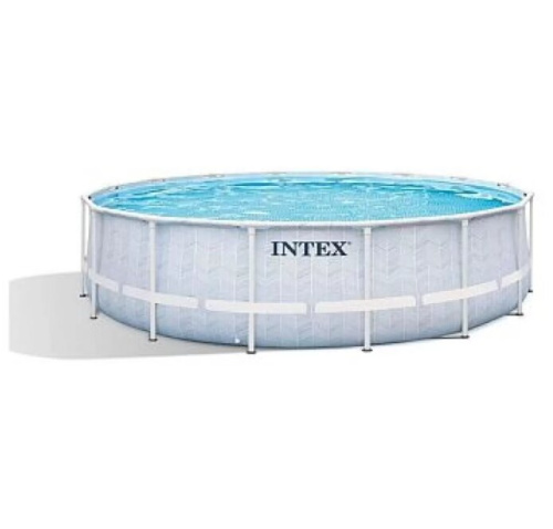 Каркасный бассейн Intex Prism Frame Chevron 26746 (488х122)