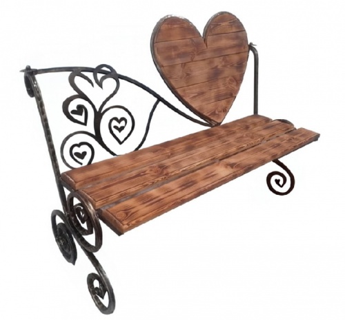 Скамейка сердце С51 Саниджи